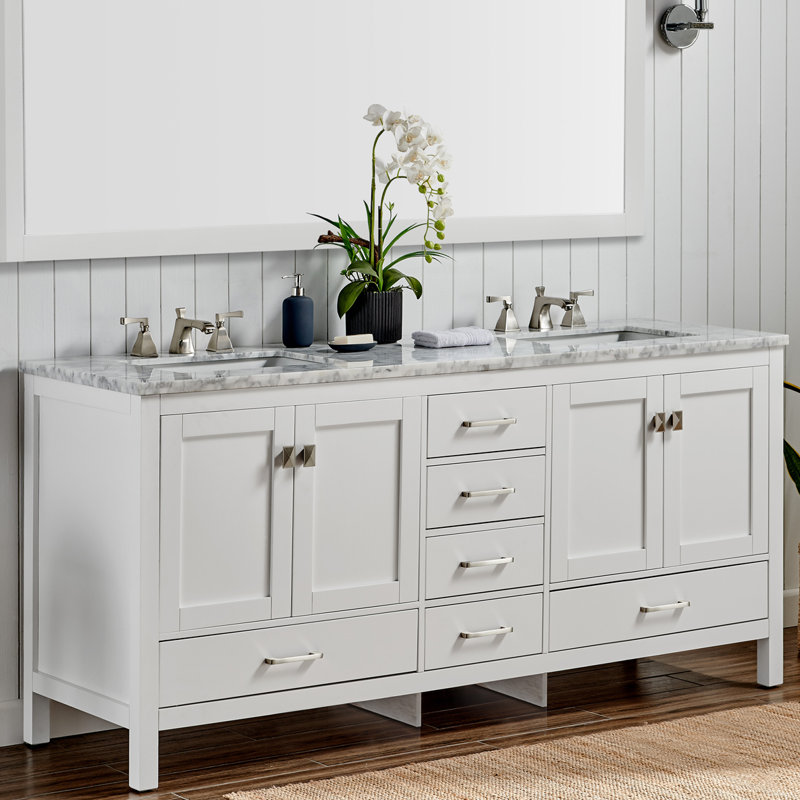 Eviva Aberdeen 60" Double Bathroom Vanity Set & Reviews Perigold